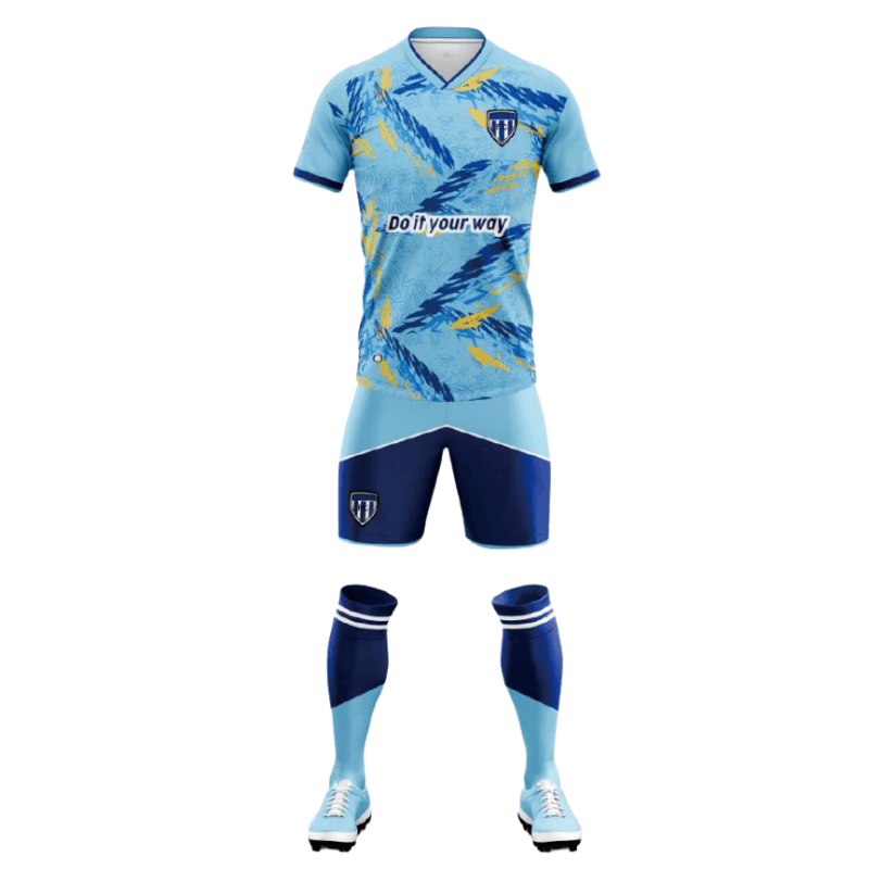 Blue Football sportswear